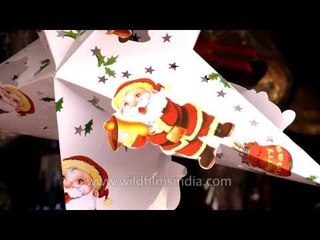 Christmas stars at INA market