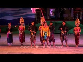 Glimpse of Thai traditional dance in Manipur