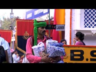 Shopping is being done at BSF Mela