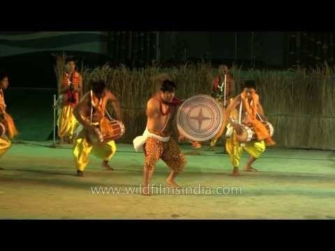 Enjoying the beats Dhol Dholok Cholom - At Sangai Fest 2013