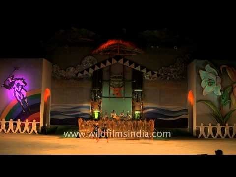 Martial arts performed at the Sangai Fest 2013