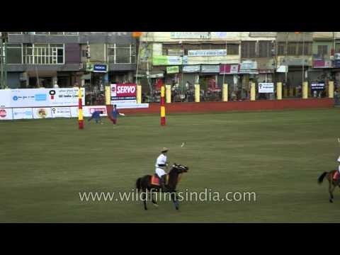 U.S.A takes over Thailand - At the International Polo match, Imphal