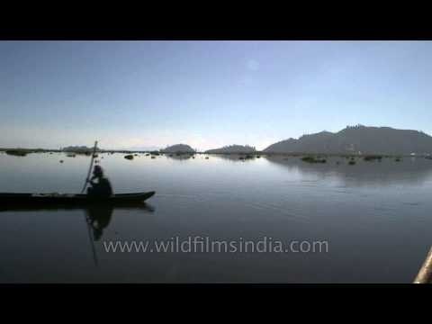 Only floating lake in the world : Loktak