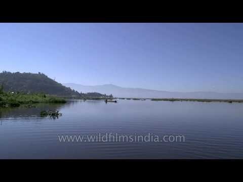 Loktak Lake, the only floating lake of the world