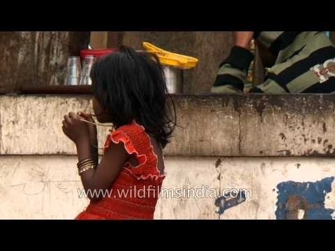 Rag pickers' quarters : Delhi