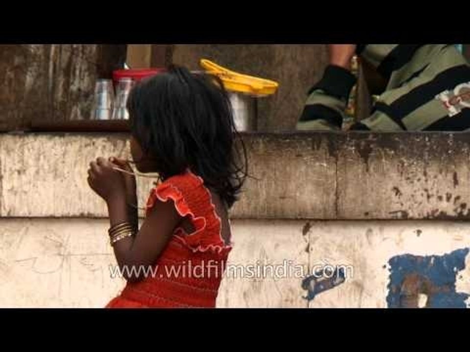Rag pickers' quarters : Delhi
