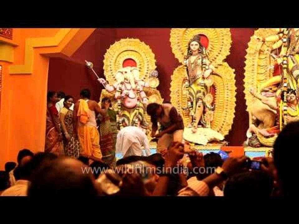 Durga Puja festival in Kolkata