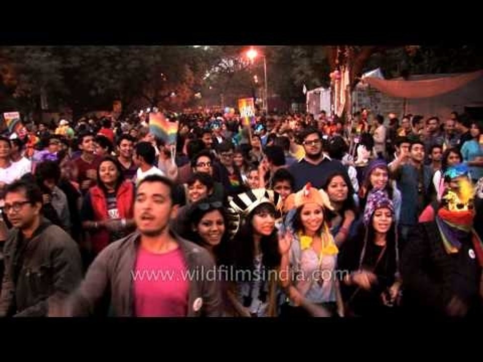 LGBT community holds march for the 2013 Queer Pride Parade