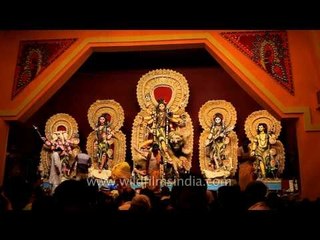 Durga Puja - the ceremonial worship of the mother goddess
