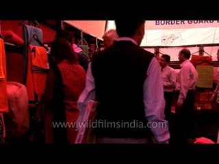 Display of handicrafts for sale