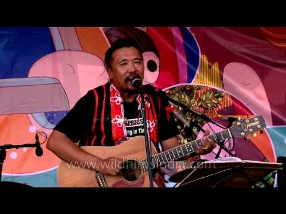 Guru Rewben Mashangva rocks: at Ziro Music Festival, Arunachal