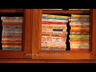 More than five thousand books in a Library of Jubbal Mahal