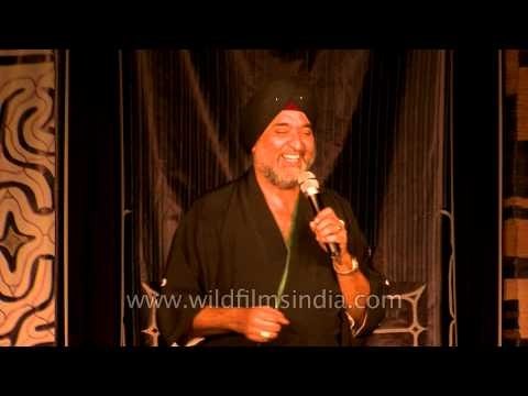 Indian singer Sarbjit Singh Chadha singing Japanese enka song