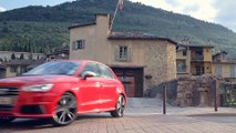 L'Audi S1 dévale le col de Turini