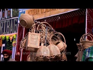 Handicraft stalls of Mizoram and Meghalaya