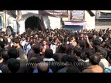 Shia Muslims lamenting their absence during the Battle of Karbala : Muharram