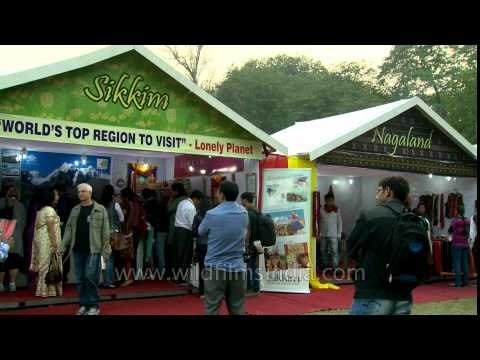 Cultural stalls of NE state at the North East Fest