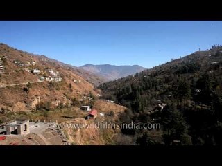 View of Jubbal from Palace window