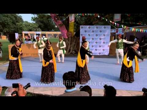 Nepalese oldest dance Maruni being performed at North East Fest