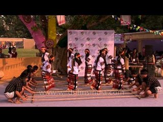 "Cheraw Dance" by Mizo youths: North East Fest