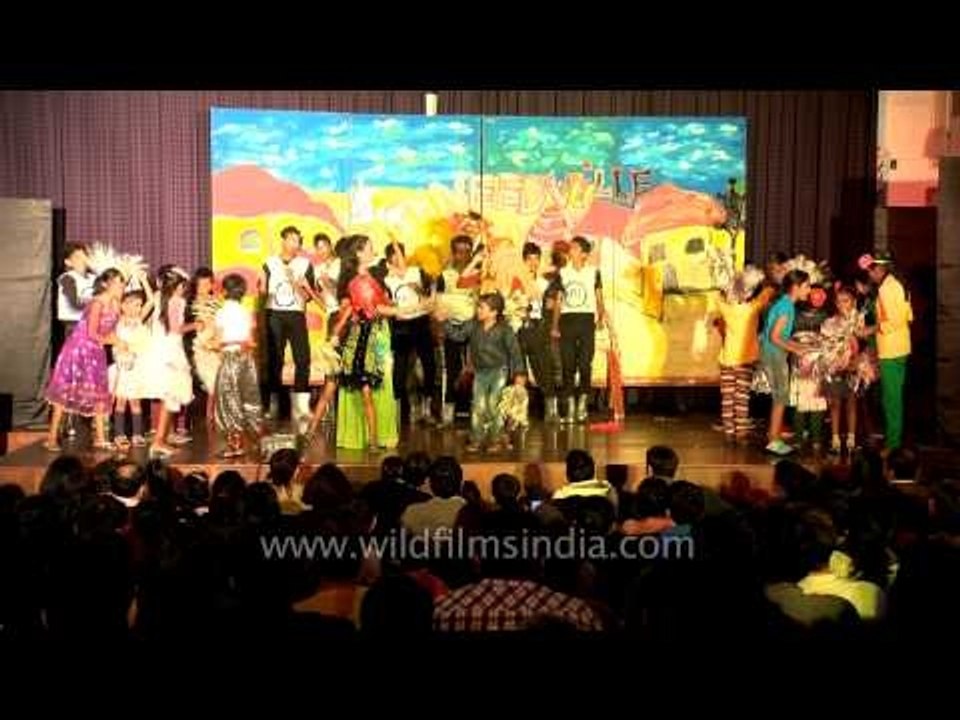 Performance by the kids of Swechha, a Delhi based NGO