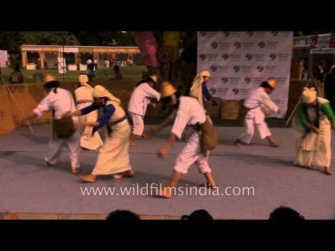 Sikkimese ethnic dance at North east fest