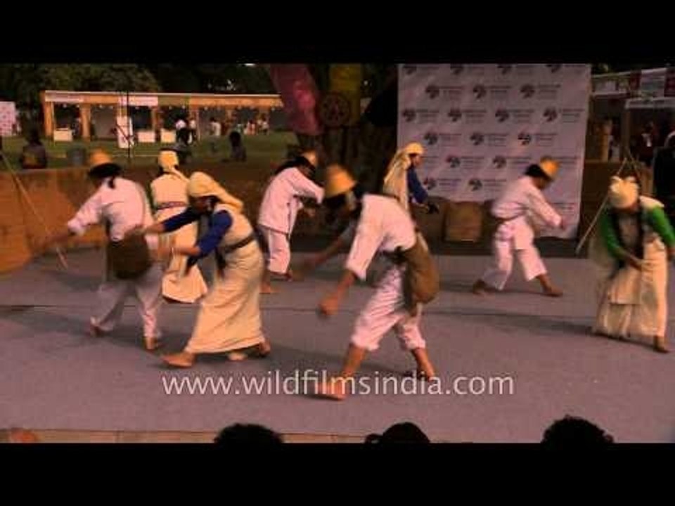 Sikkimese ethnic dance at North east fest