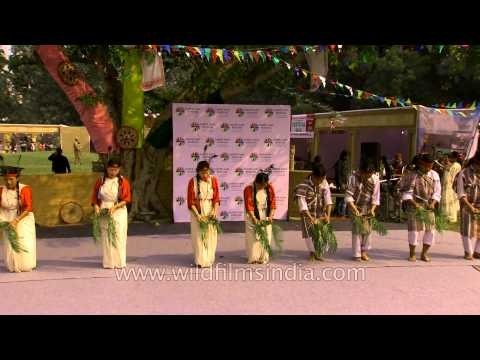Chu-Faat Lepcha Dance from Sikkim at North East Fest