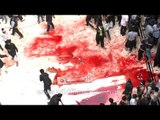 Cleaning the blood from the floors of Panja Sharif- Muharram
