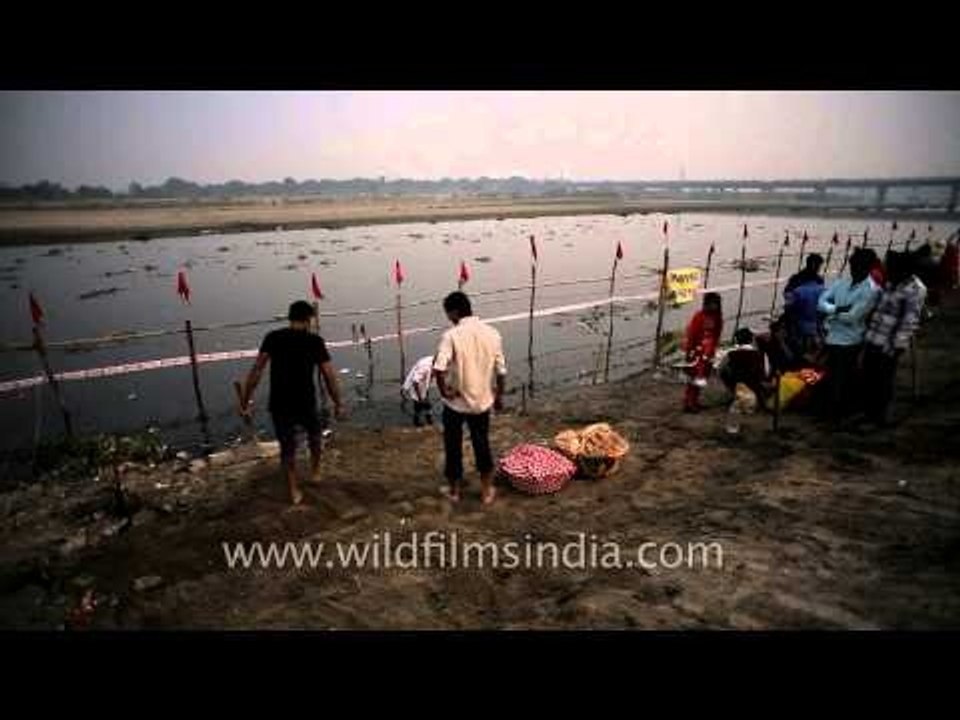 Yamuna banks in Delhi ready for Chhath Puja