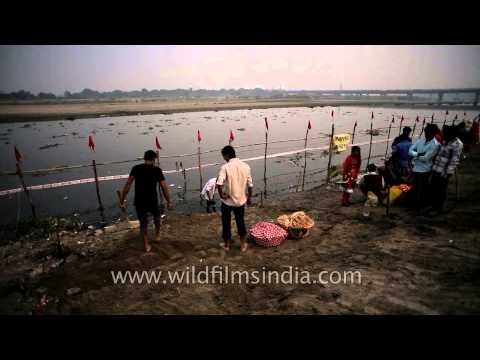 Yamuna banks in Delhi ready for Chhath Puja