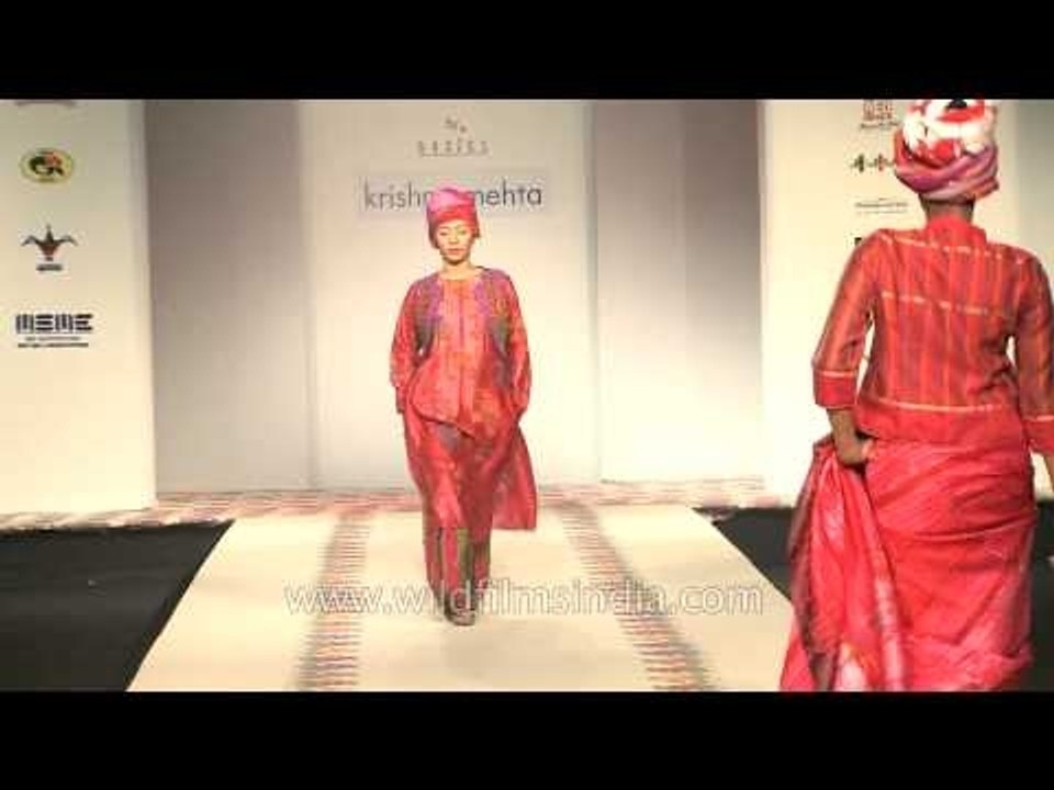 Creativity on textiles: Designer Krishna Mehta show