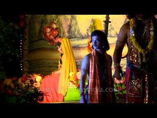 A unique set of Ramlila at Lal Quila in Delhi