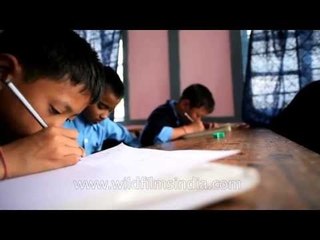 Imaginative minds- Vth Standard students in Ziro