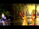 Colourful stage of Lav Kush Ramlila