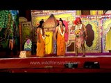 Ram embraces Hanuman: Ramayan enactment in Ramlila