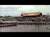 Amongst many spectators and live music: Kerala Boatrace
