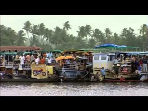 Massive gathering of people at 54th Nehru Trophy Boat Race