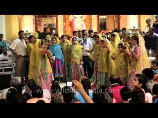 Raas Leela on the eve of Janmashtami in Delhi