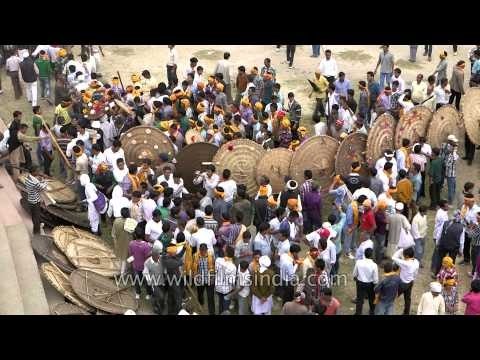 Mass gathering for Devidhura Bagwal