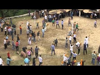 Annual stone throwing festival in Devidhura