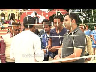 SDM Champawat Shri Abhishek Tripati attends ribbon-cutting ceremony in Devidhura