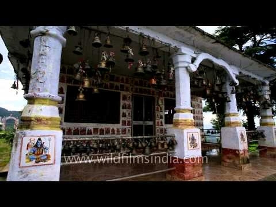 Shiva temple of Regdu decorated with bells
