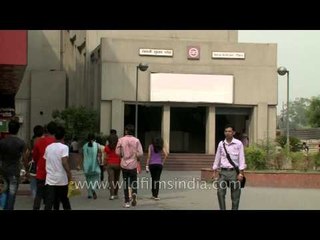 Entry gate of Netaji Subhash Place metro station