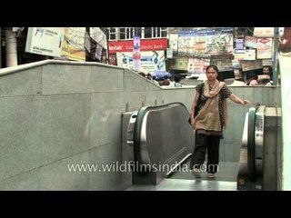 Exit gate of Chawri Bazar metro station