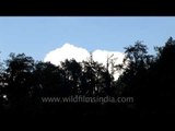 Clouds and blue sky in time lapse - Uttarakhand