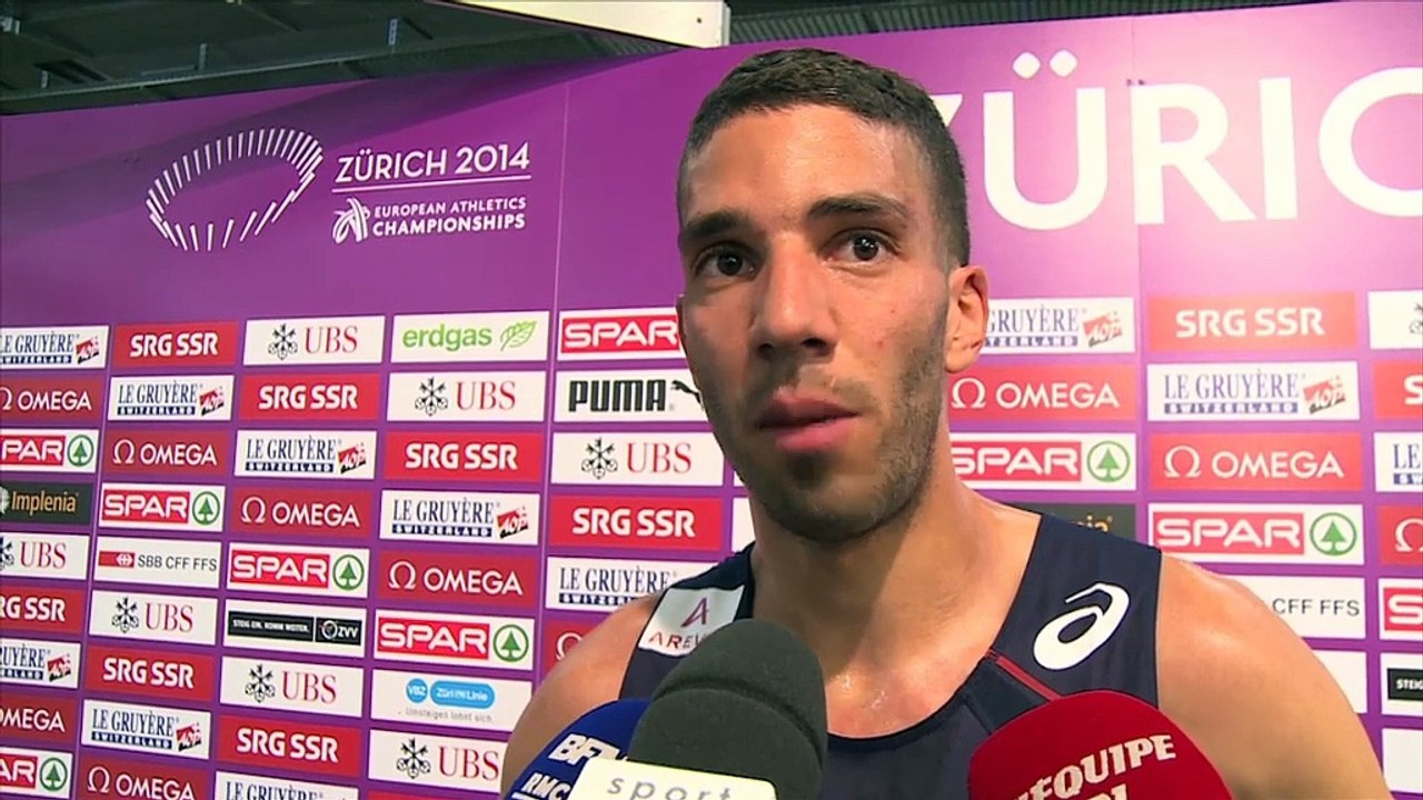 Ch. Europe - Mekhissi: "Je ne vais pas gagner les doigts dans le nez"