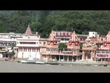 Parmarth Niketan on the bank of river Ganga in Rishikesh