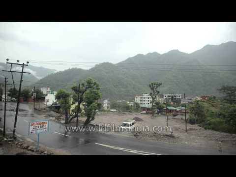 Time lapse Rishikesh sai ganga view