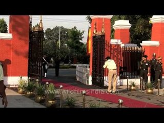 Guests come in: At the IMA parade